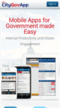 Mobile Screenshot of citygovapp.com